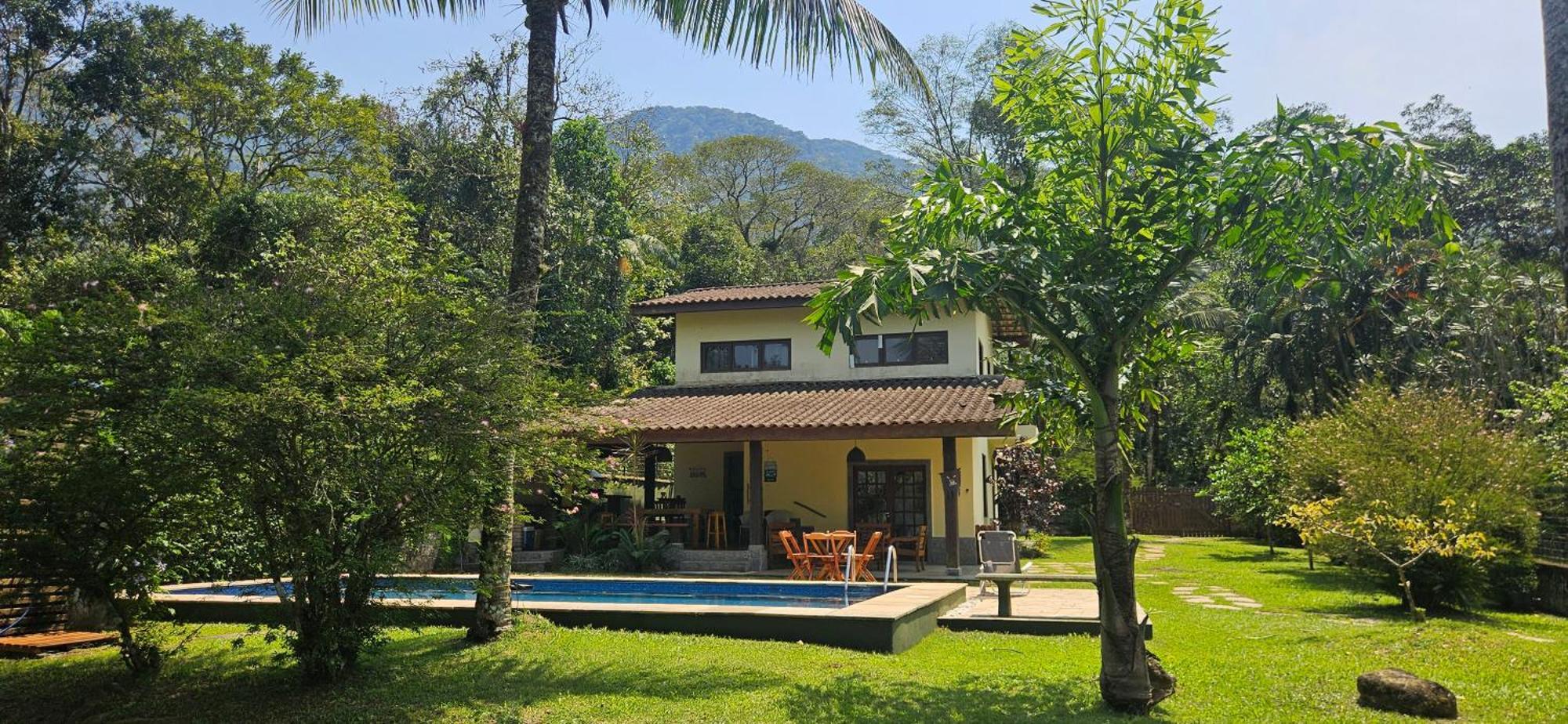 Casa Da Josie Em Maresias Com Piscina No Pe Da Mata Atlantica - 4 Quartos Bagian luar foto