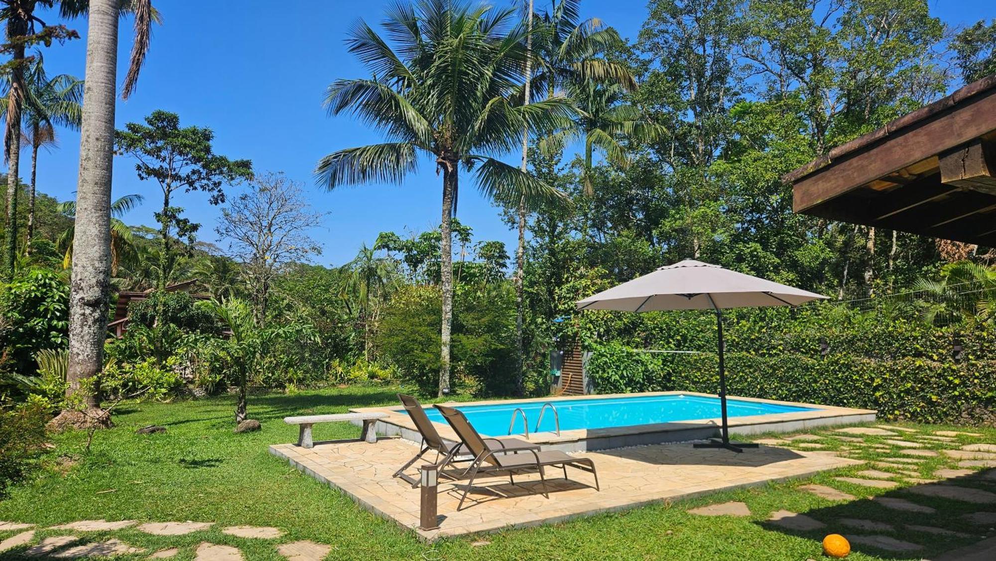 Casa Da Josie Em Maresias Com Piscina No Pe Da Mata Atlantica - 4 Quartos Bagian luar foto